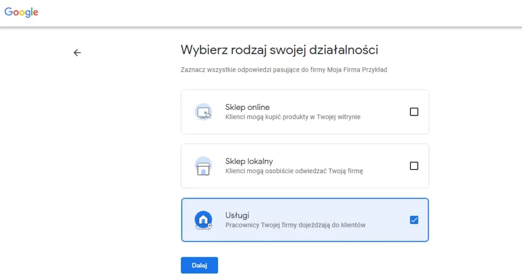 Podgląd e-booka — zakładanie wizytówki Google krok po kroku